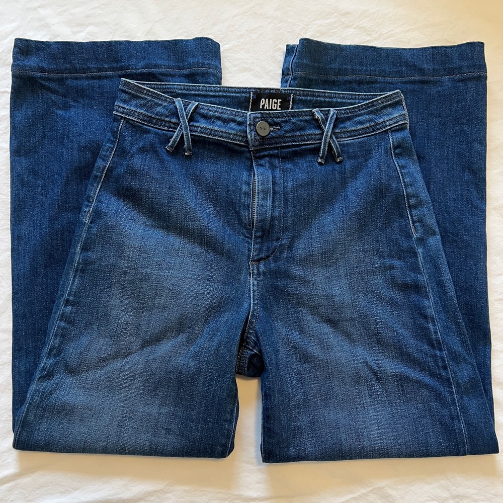 Paige Anessa wide leg jeans